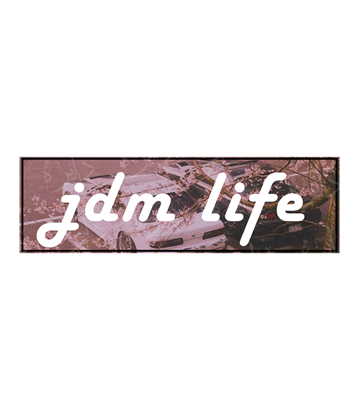 استیکر اسلپ طرح JDM LIFE