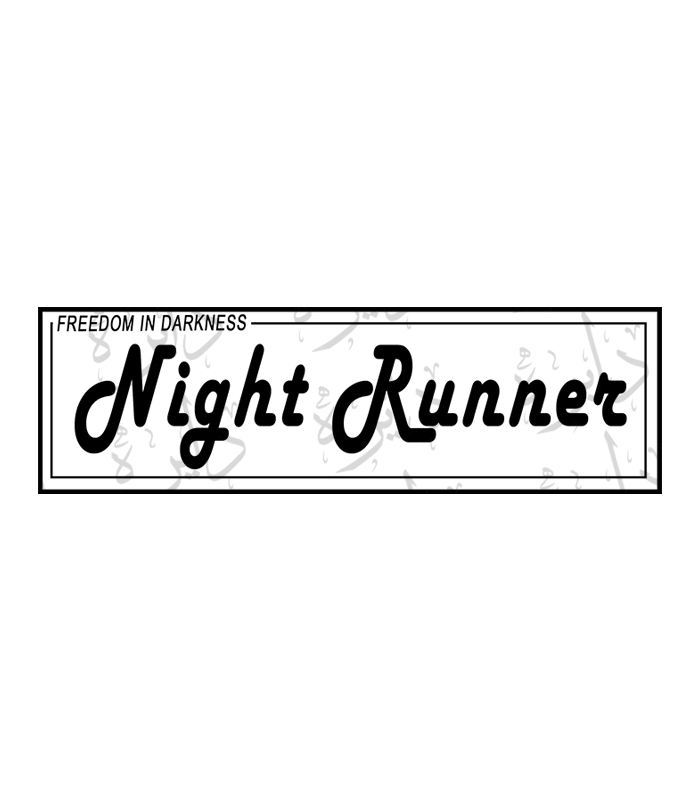 استیکر اسلپ طرح NIGHT RUNNER