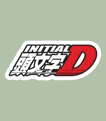 استیکر ژله ای طرح INITIAL D