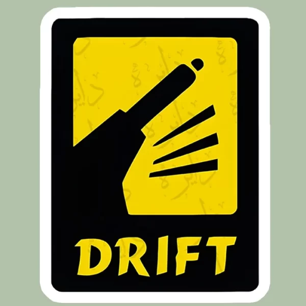 استیکر ژله ای طرح DRIFT