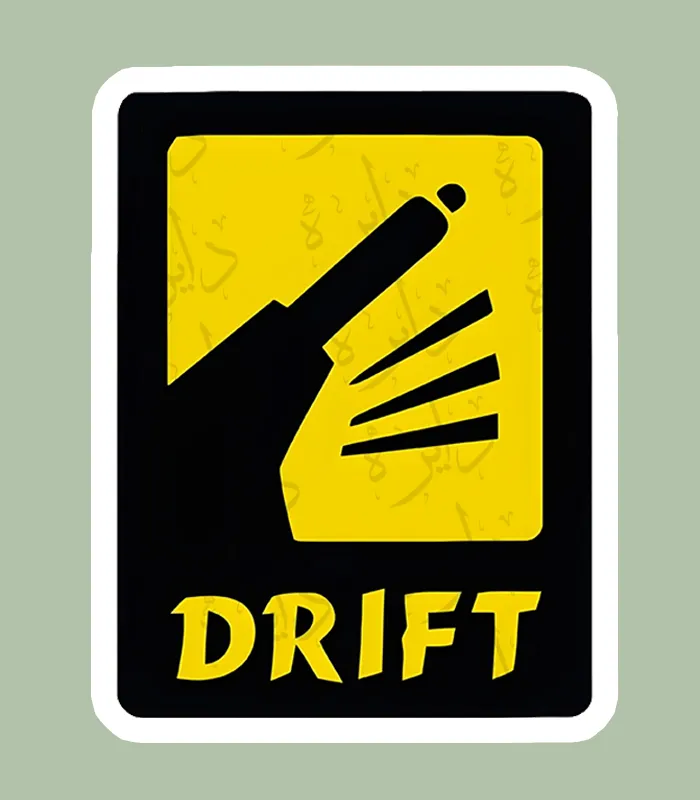 استیکر ژله ای طرح DRIFT