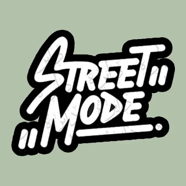 استیکر ژله ای طرح STREET MODE