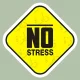 استیکر ژله ای طرح NO STRESS