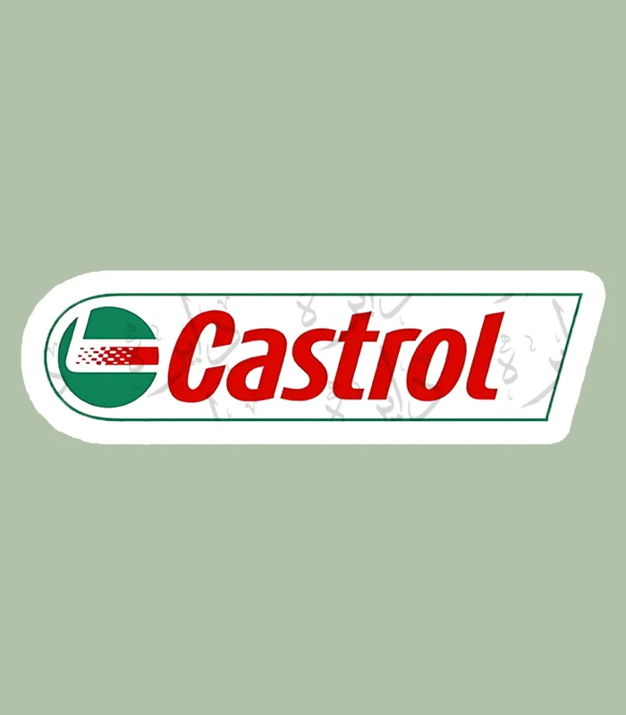 استیکر ژله ای طرح CASTROL