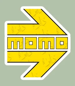استیکر ژله ای طرح MOMO