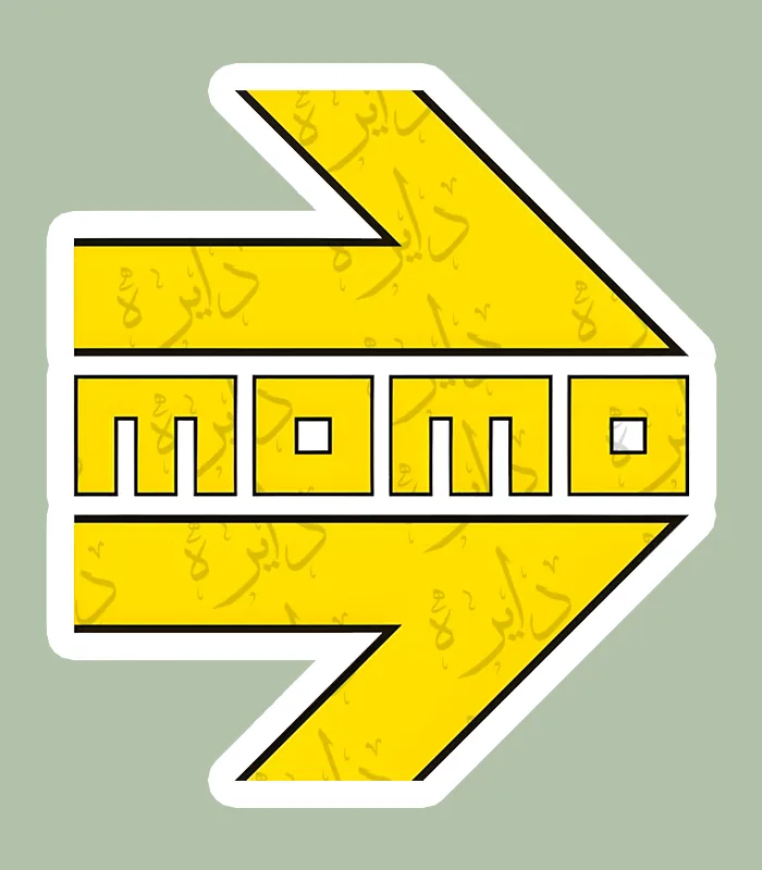 استیکر ژله ای طرح MOMO