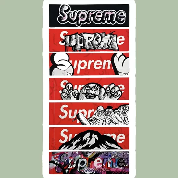 استیکر ژله ای طرح SUPREME