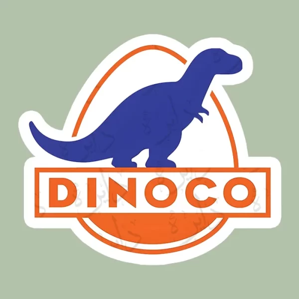 استیکر ژله ای طرح DINOCO