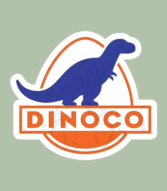 استیکر ژله ای طرح DINOCO