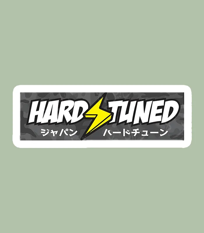 استیکر ژله ای طرح HARD TUNED