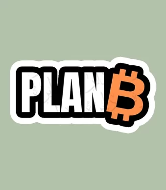 استیکر ژله ای طرح PLAN B