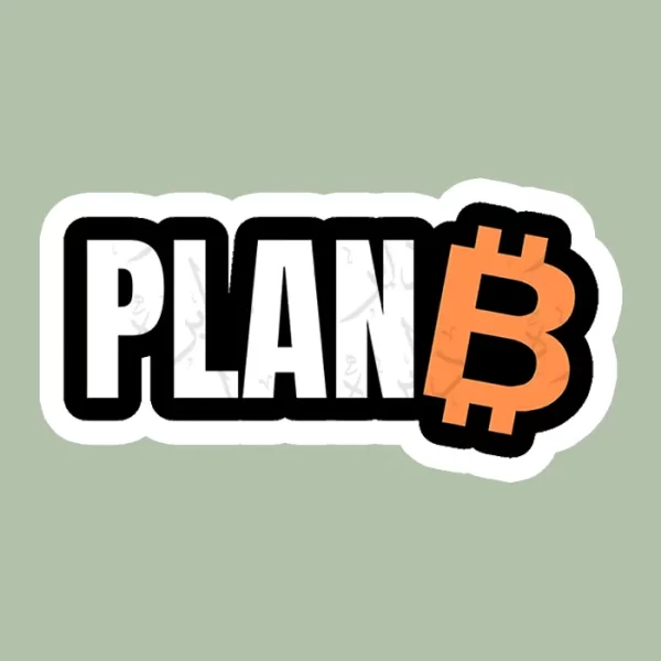 استیکر ژله ای طرح PLAN B