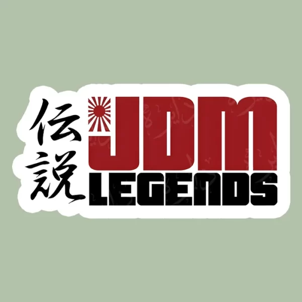 استیکر ژله ای طرح JDM LEGENDS