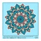 استیکر بزرگ طرح ماندلا Z147