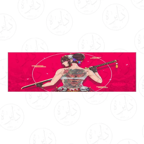 استیکر اسلپ طرح دختر سامورایی S129