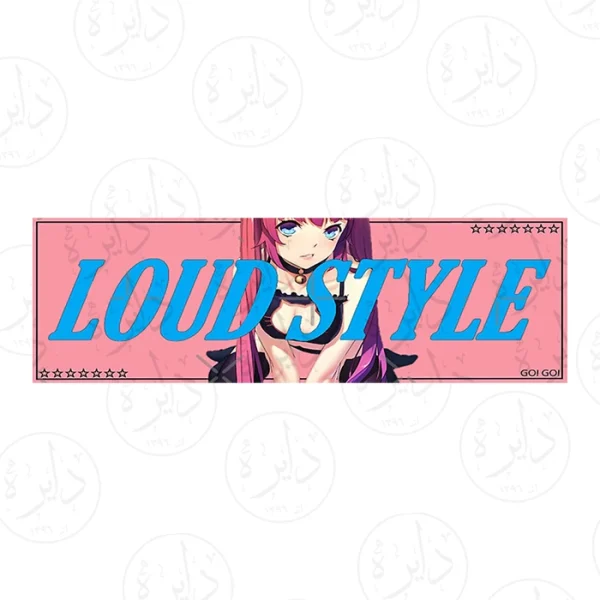 استیکر اسلپ طرح Loud Style S123
